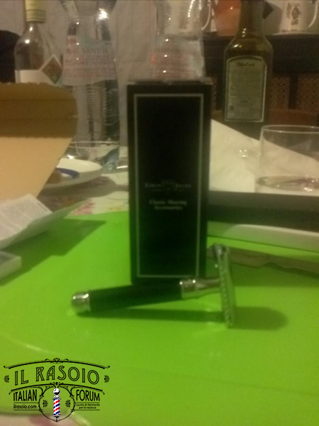 Edwin Jagger DE86BL - Manico Imitazione Ebano
