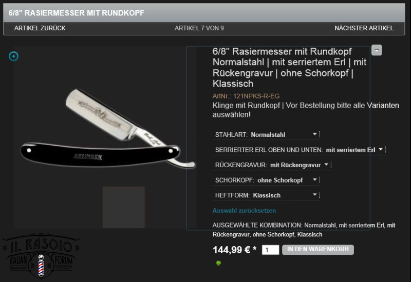 configurazione Ralf Aust
