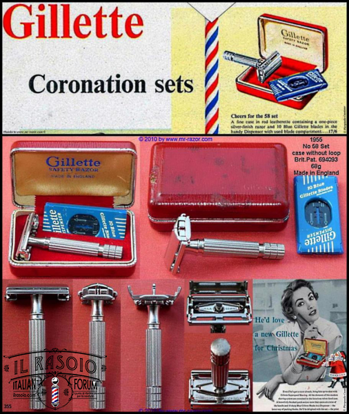 Gillette Rocket 1953 Coronation No.58 Silver