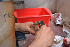 Costruzione di un manico in corno