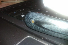Mezza lama Bolzano manico in micarta nero
