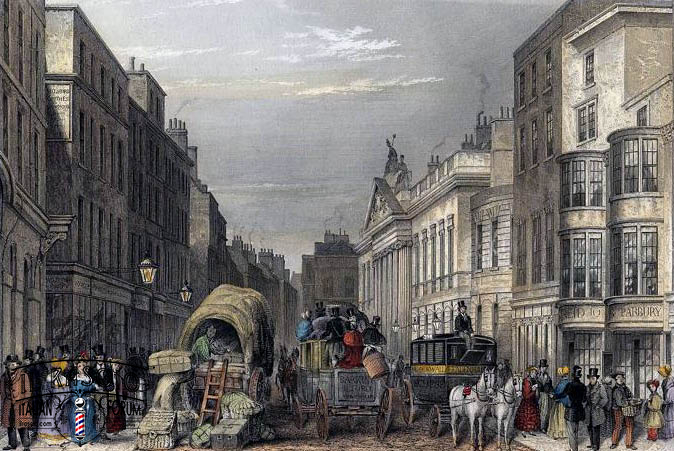Leadenhall Street J Hopkins 1837