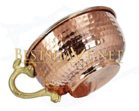 Turkish copper shaving bowl