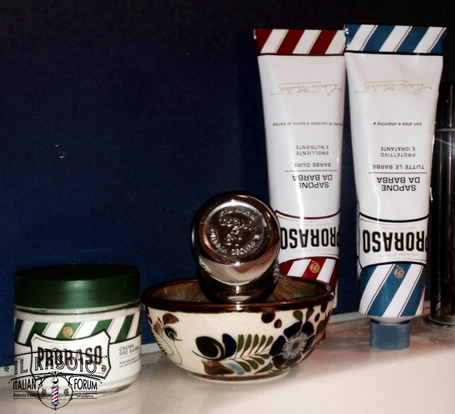 Creme da barba ...