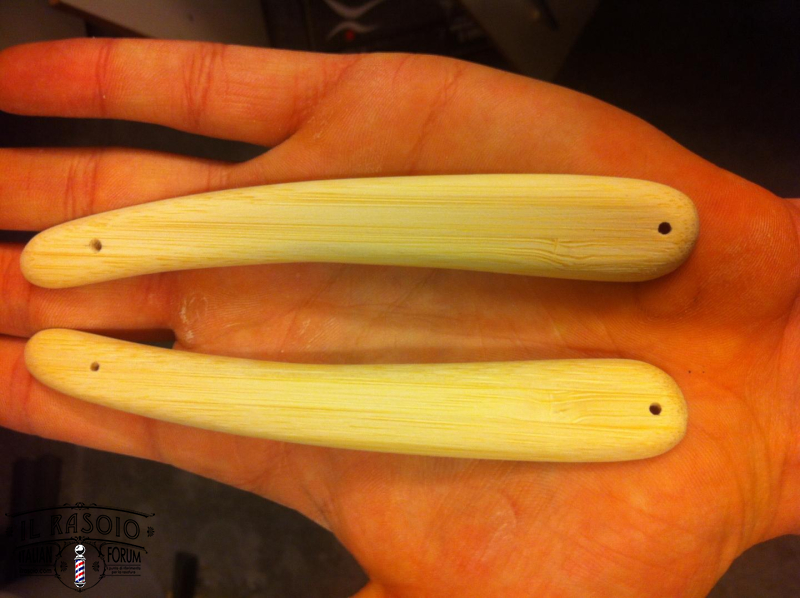 Manico per shavette universal in bambù / bamboo