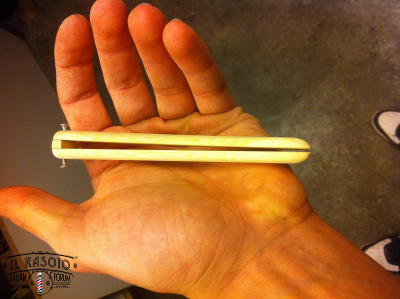 Manico per shavette universal in bambù / bamboo