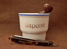 tazza da sapone / Ceramica Revelli di Laveno.