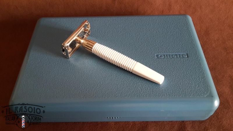 Gillette Slim Twist 1967 astuccio da viaggio.