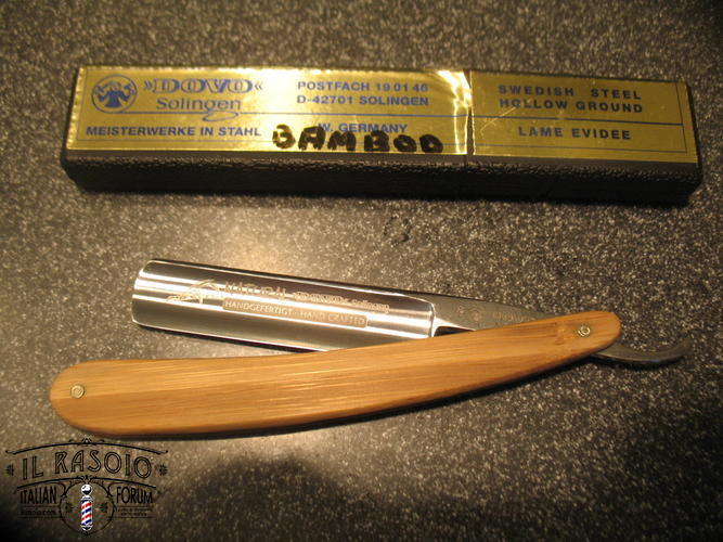 Dovo Natural 3 - manico bamboo -