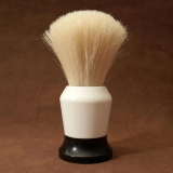pennello manico Gillette vintage e ciuffo setola Omega vintage