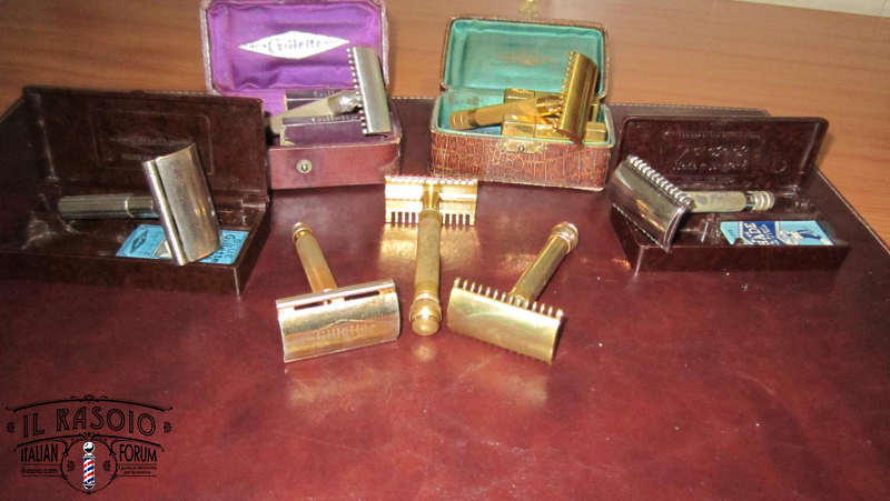 I miei Rasoi Gillette 1