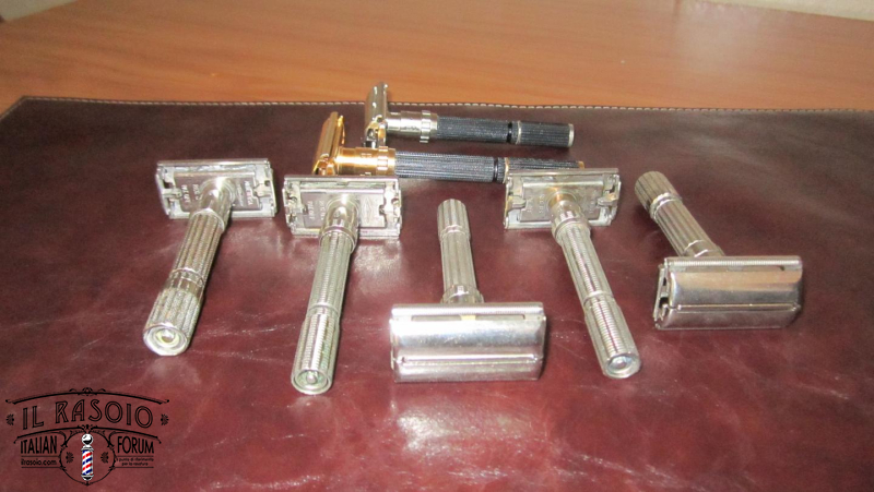I miei Rasoi Gillette 4. I Regolabili