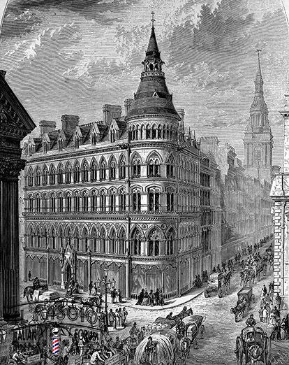 mappin-webb building at 2 queen victoria street