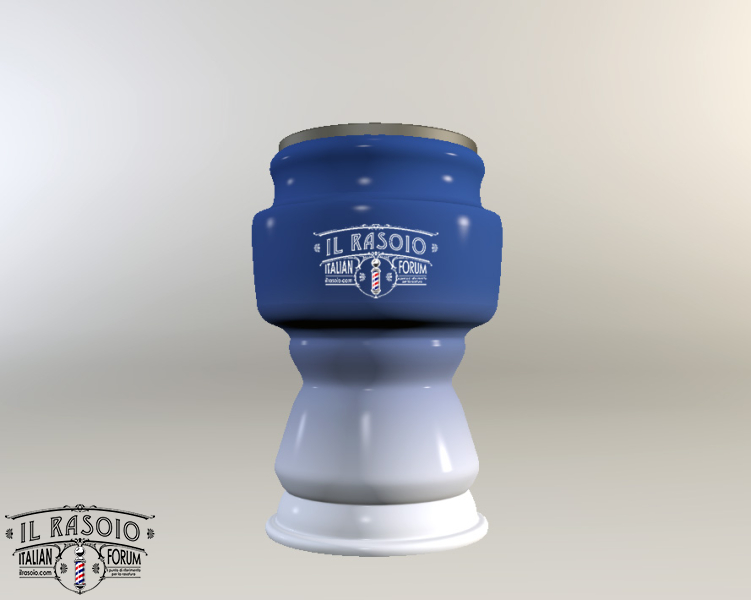 particolare manico con logo