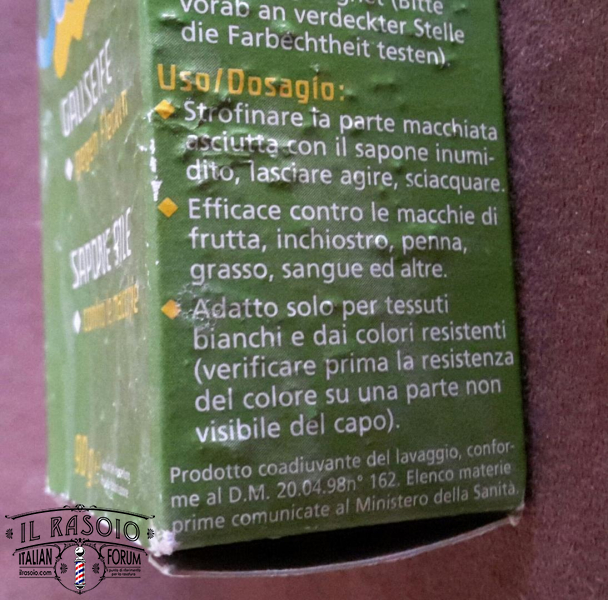 sapone fiele bue