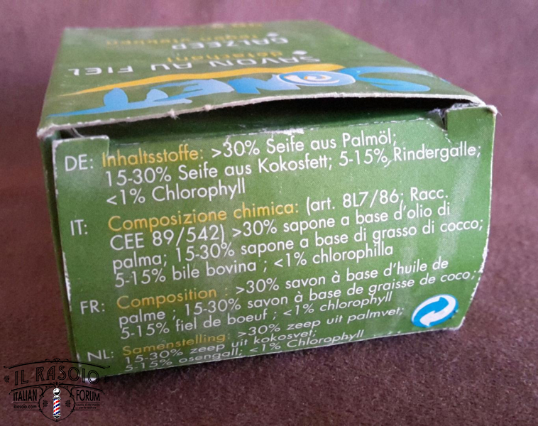 sapone fiele bue