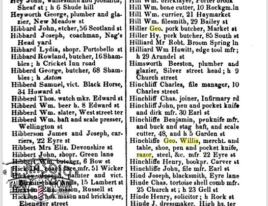 Hinchliffe 1837