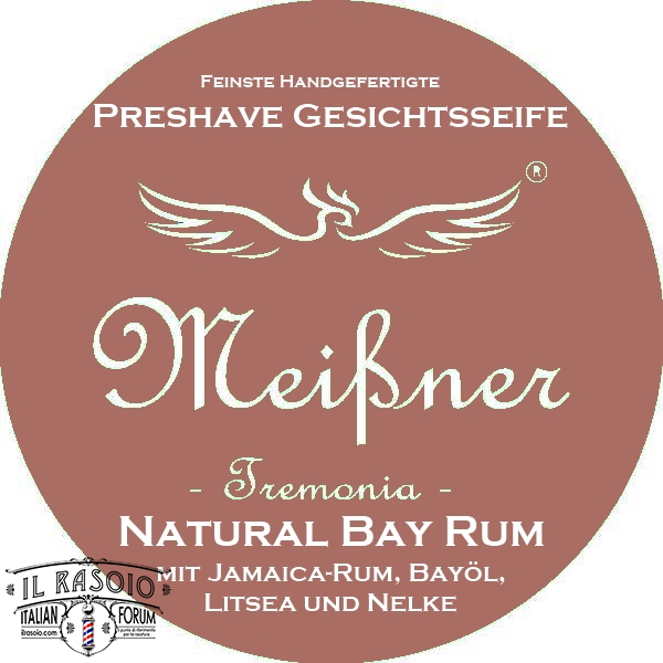 Meissner Tremonia Natural Bay Rum Preshave