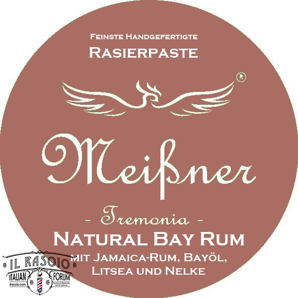 Meissner Tremonia Natural Bay Rum Rasierpaste