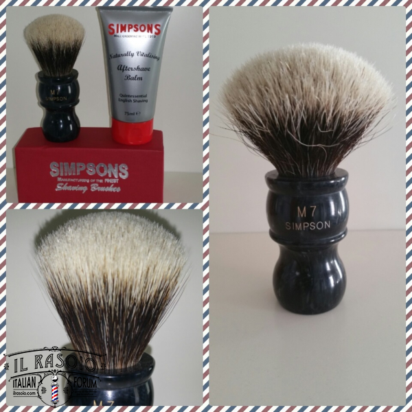 Simpson M7 Black Marble Handle