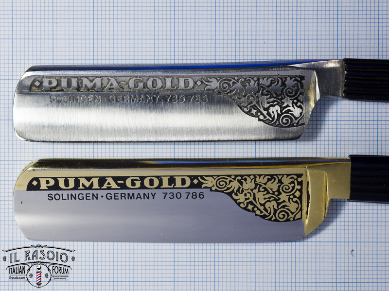 Confronto lame Puma Gold