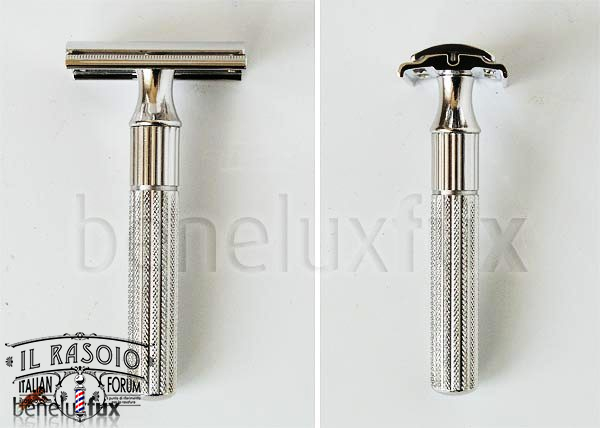 Gillette Tech Fat Handle Hybrid Rhodium