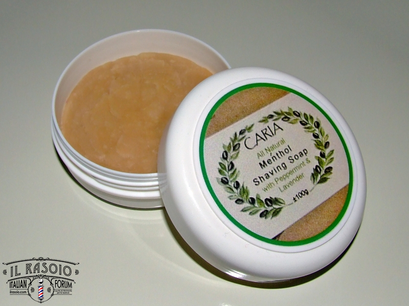 Caria Menthol Shaving Soap