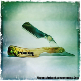 Crown King Shavette Tali Wood Straight razor