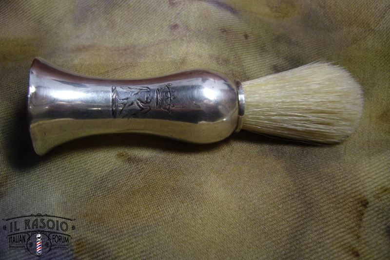 Sterling silver brush nuovo ciuffo Pandolfo