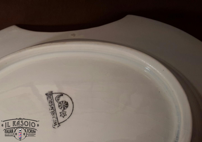 Piatto da barba austriaco primi anni del 900