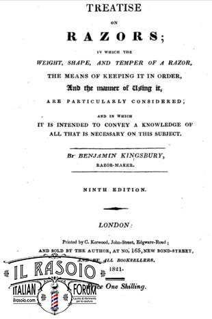 A Treatise on Razors - 1821