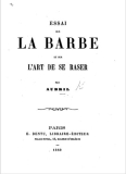 Essai sur la barbe - 1860