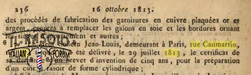 strop cilindrico 1813 - 1