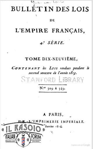 strop cilindrico 1813 - 3 cop