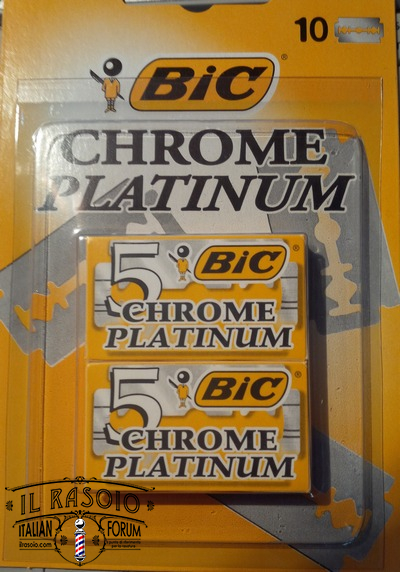 BIC chrome platinum