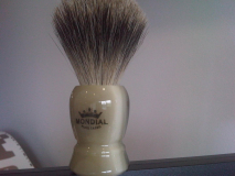 pennello tasso fine badger manico finto corno