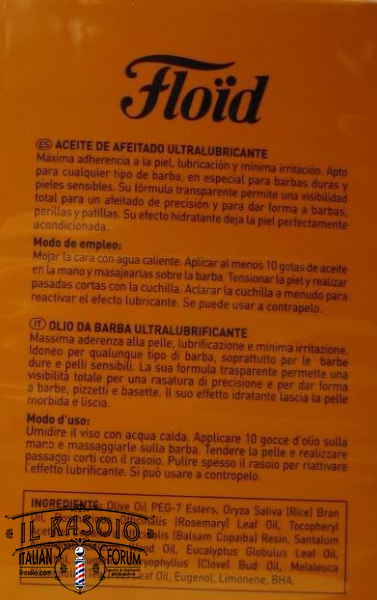 Olio da barba Floid