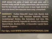Suavecito INCI