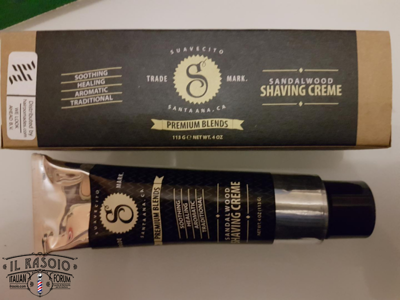 Suavecito Shaving Cream Sandalo