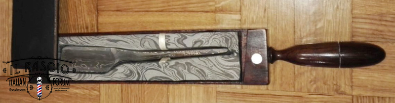 astuccio kamisori Medusa damasco