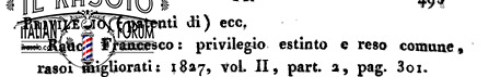 Franz rauch brevetto scaduto