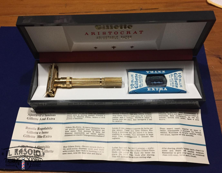 aristocrat G4 with paper