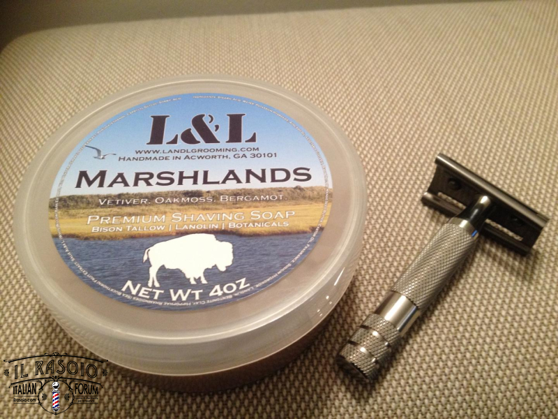 Maggard Slant Head L&L Grooming Marshlands Soap