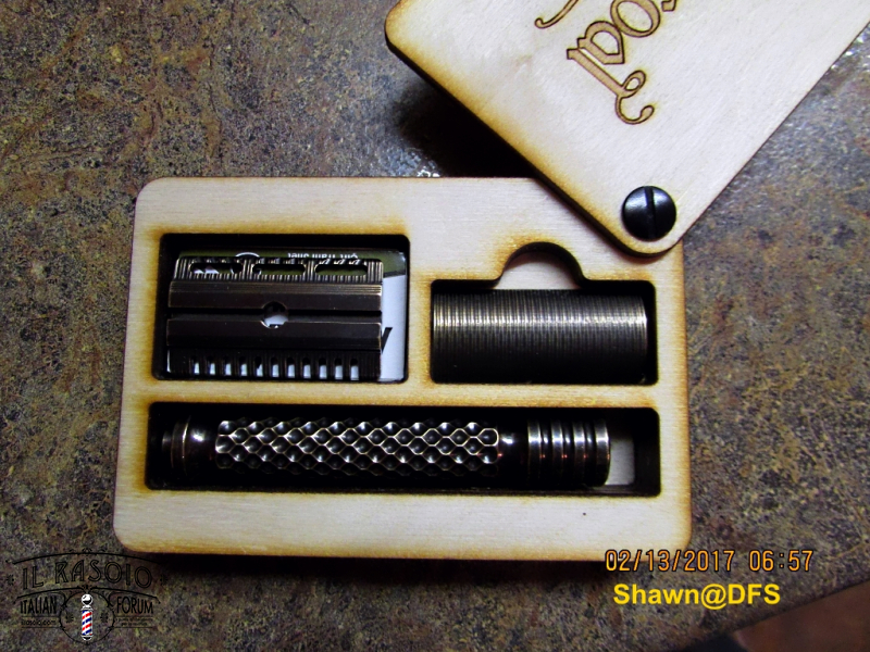 Charcoal Goods Magnum Brass Dual Comb