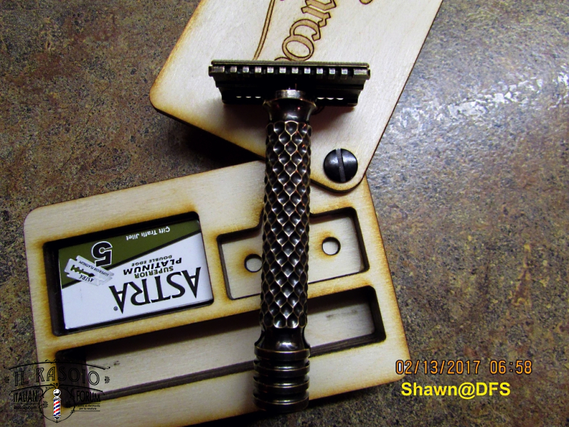 Charcoal Goods Magnum Brass Dual Comb