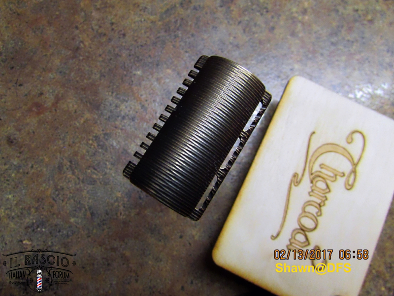 Charcoal Goods Magnum Brass Dual Comb