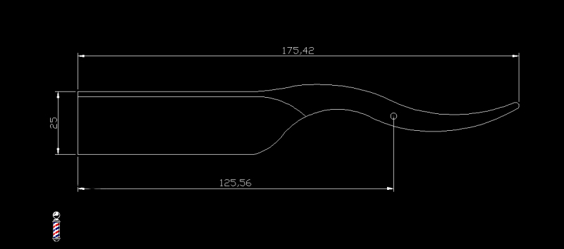dwg rasoio