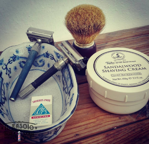 Taylor, Gillette, Morris and Omega brush.
