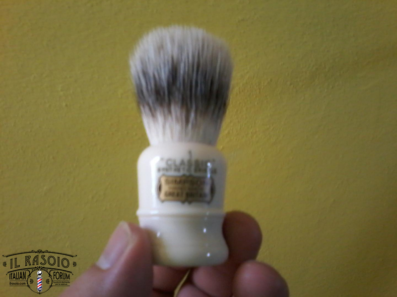 Simpson Classic 1 Travel Synthetic Shaving Brush