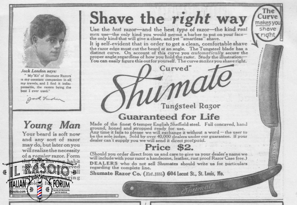 Shumate Tungsteel AD 1905
